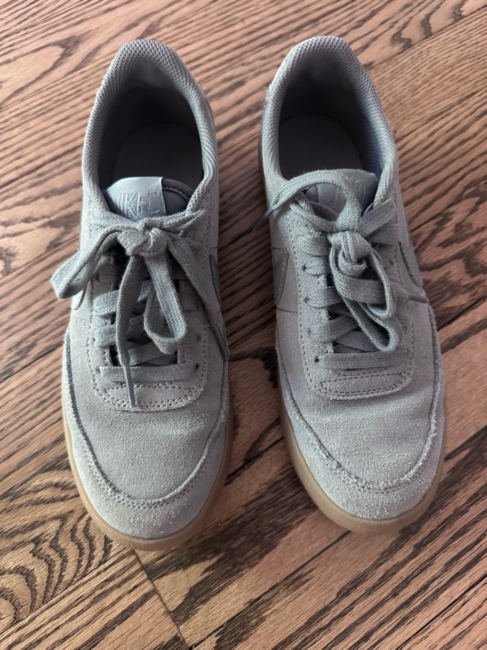 Boys 4.5Y suede Nikes